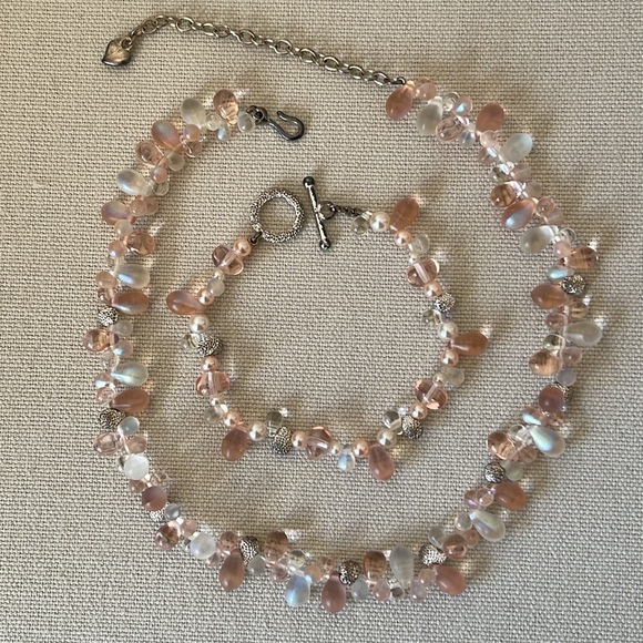 SWAROVSKI NECKLACE & BRACELET SET - Picture 6 of 12